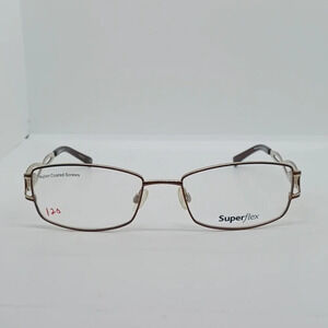 NWT WOMEN'S SUPERFLEX EYEGLASS FRAMES 387 BROWN